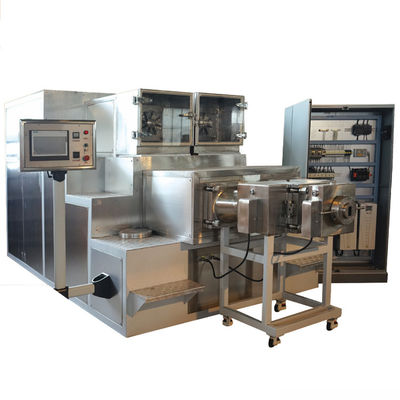 30 30 모터 KW 듀플렉스 진공 두 가지 색상 바 비누 extruder plodder 기계